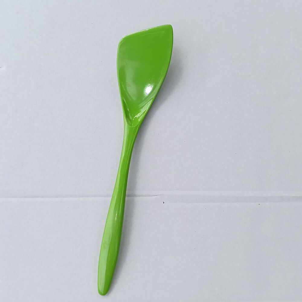 Vintage Hutzler Melamine Angled Turner Flipper-Lime Green-Danish Design-MCM